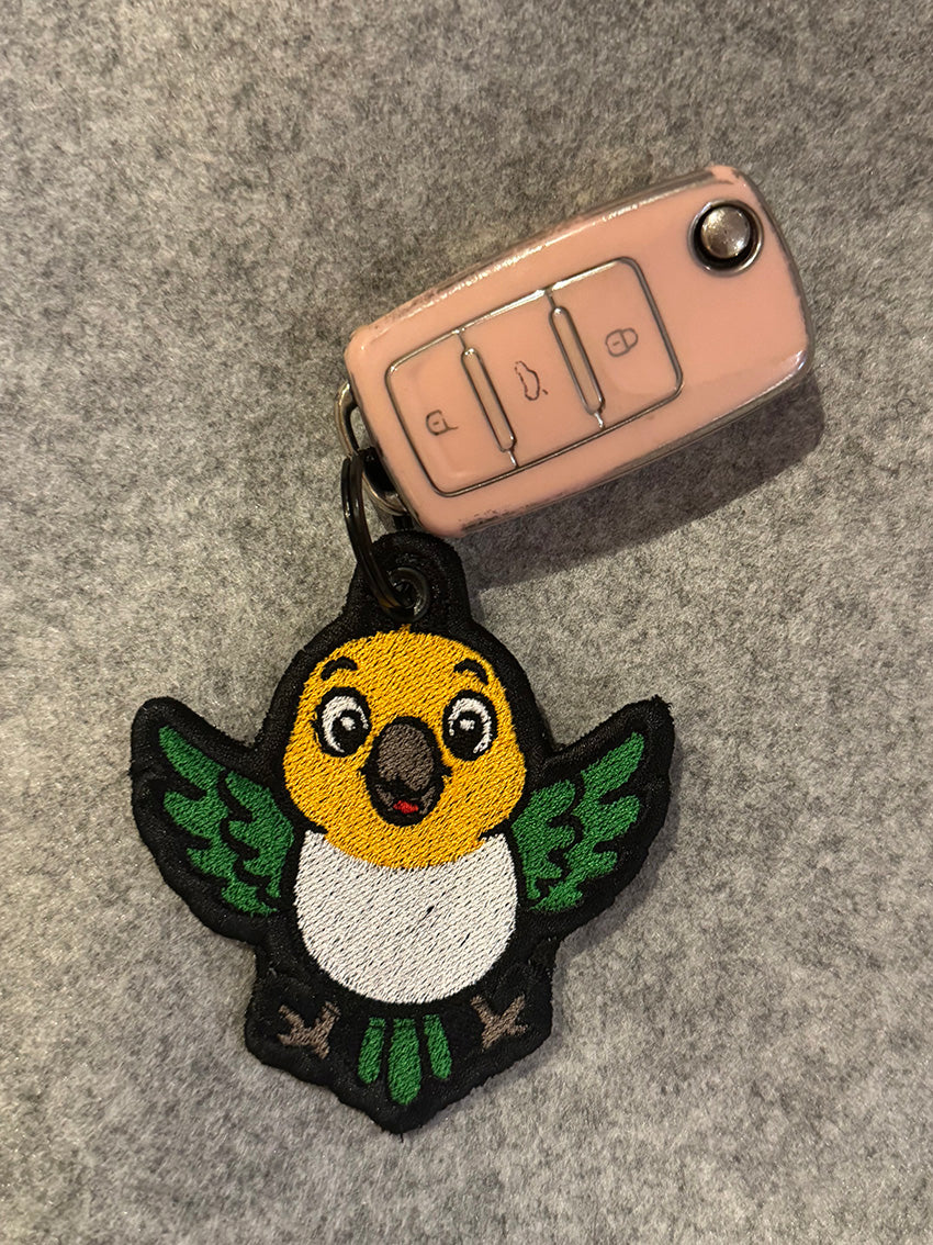 Geborduurde Sleutelhanger – Caique
