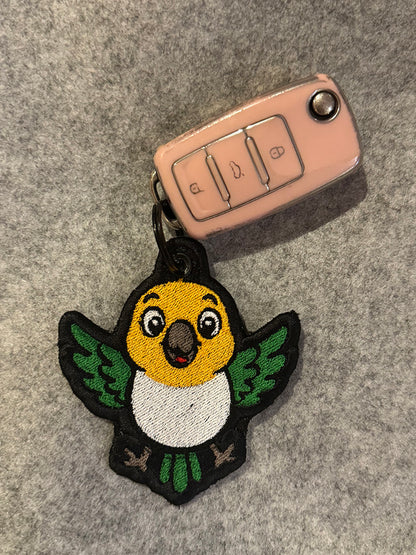 Geborduurde Sleutelhanger – Caique