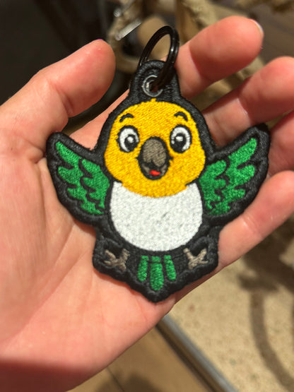 Geborduurde Sleutelhanger – Caique