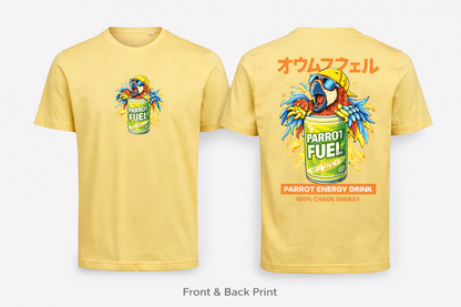 🦜 Parrot Fuel T-shirt – 100% Chaos Energy