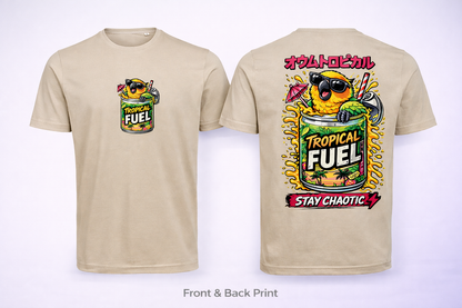 🦜 Tropical Fuel T-shirt – Stay Chaotic