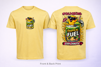 🦜 Tropical Fuel T-shirt – Stay Chaotic